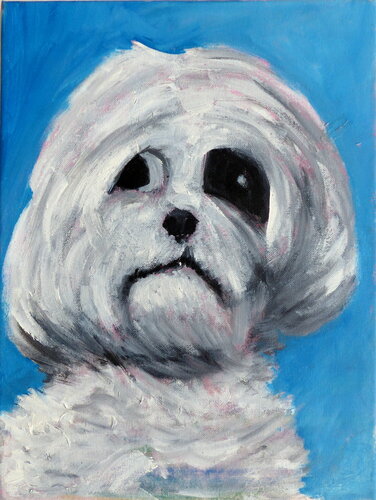 Billi par Sandra Fritz, Peinture en vente sur Singulart