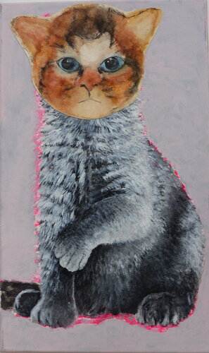 Katzenyoga von Sandra Fritz, Andere Medien kaufen auf Singulart