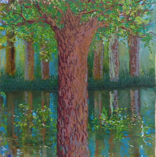 Der Spaziergang de Sandra Fritz, Pintura a la venta en Singulart