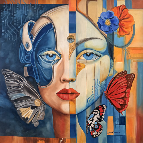 Synchronization von Joanna Szumska, Malerei kaufen auf Singulart