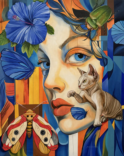 The Sixth Sense de Joanna Szumska, Pintura a la venta en Singulart