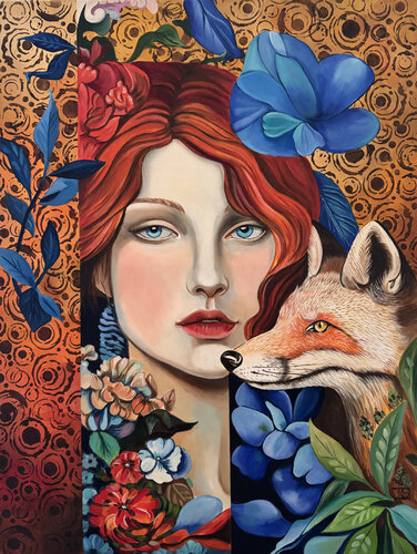 Will you mention your dreamy friend? de Joanna Szumska, Pintura a la venta en Singulart