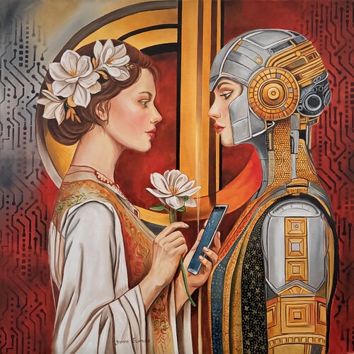 Relationships, Not Publications by Joanna Szumska, Painting for Sale on Singulart