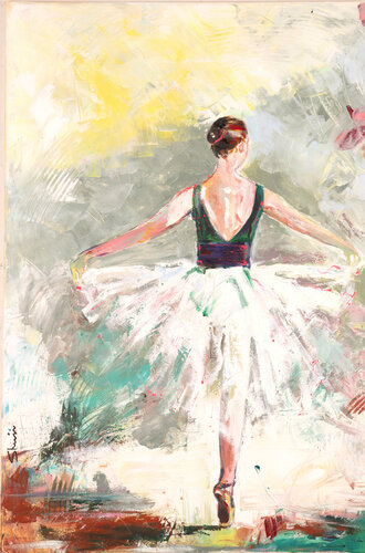 Pastel Grace von Sherin Qadir, Malerei kaufen auf Singulart