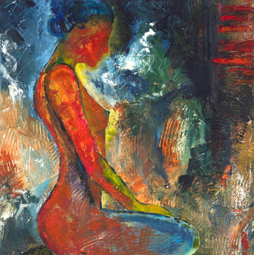 Tranquil Reflection von Sherin Qadir, Malerei kaufen auf Singulart