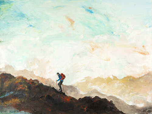 Ascent to Serenity von Sherin Qadir, Malerei kaufen auf Singulart