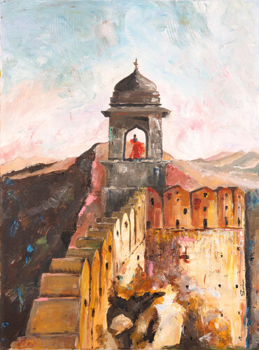 Silent Echoes di Sherin Qadir, Pittura in vendita su Singulart