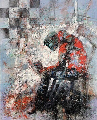 Scoprire la storia par Claudino Rossato, Peinture en vente sur Singulart
