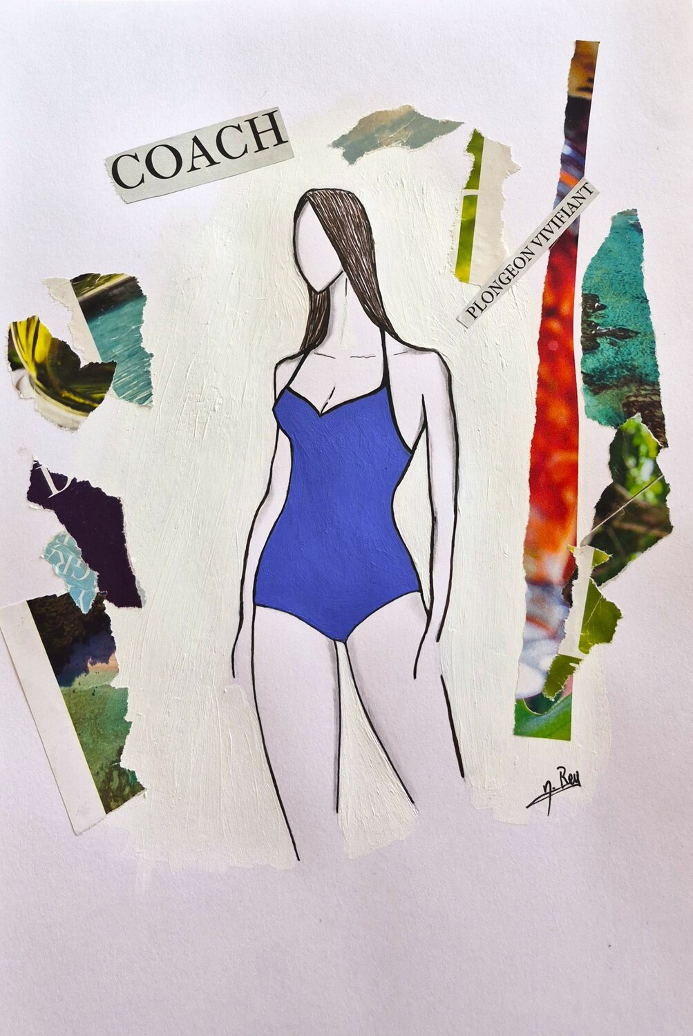 Plongeon vivifiant Nathalie REY Opera su carta in vendita
