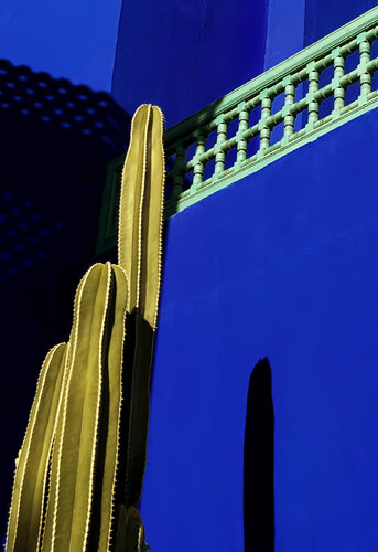 Chord of Majorelle Blue #1 von FABRIZIO INTONTI, Digital kaufen auf Singulart