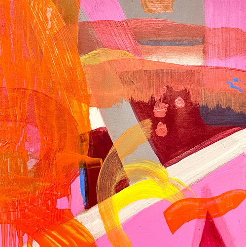 Fractured Quiet by Le Ha, Painting for Sale on Singulart