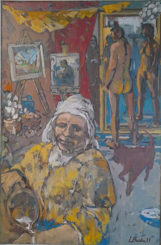 Tea Break at Vermeer's von Lynn Bushell, Malerei kaufen auf Singulart