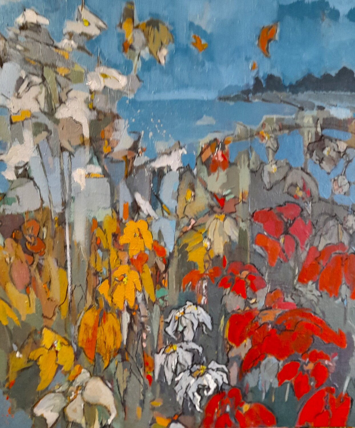 Wild Lynn Bushell Origineel schilderij te koop
