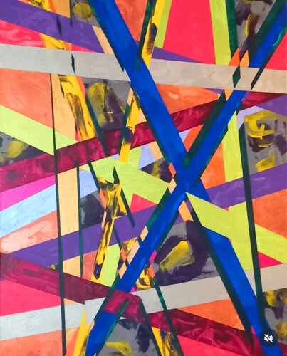 La Route du Rife von Romy REGAL, Malerei kaufen auf Singulart