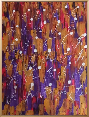 Crazyness in tha House von Romy REGAL, Malerei kaufen auf Singulart