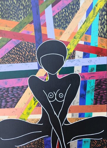 "W" by Romy REGAL, Painting for Sale on Singulart