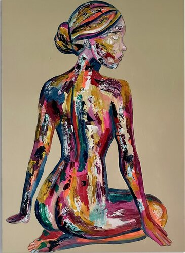 Silent Emergence de Natalie Milosevic Abbo, Pintura a la venta en Singulart