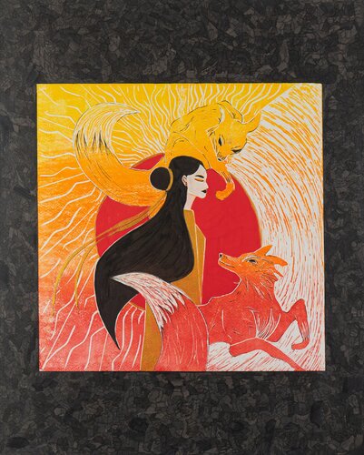 Kitsune Vol. 2: The Sun Guardian by Alona Petliarska, Print for Sale on Singulart