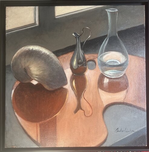 Reflection on Palette 2 van Andrew Weber, Schilderij te koop op Singulart