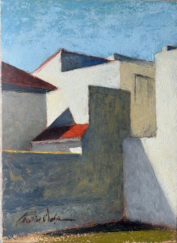 Geometrical Composition 1 von Andrew Weber, Malerei kaufen auf Singulart