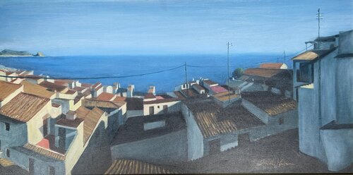 Top of Altea by Andrew Weber, Painting for Sale on Singulart