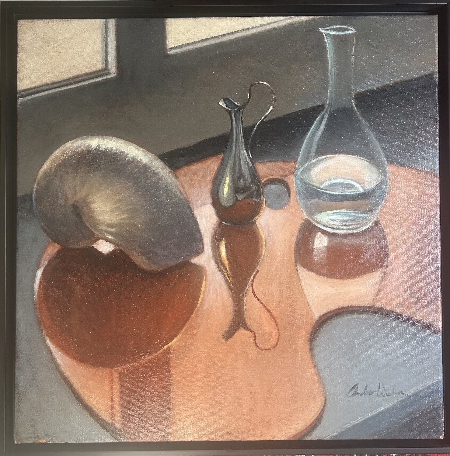 Reflection on Palette 2 Andrew Weber