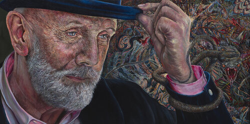 THE GENTLE MAN di Janice Lightowler, Pittura in vendita su Singulart
