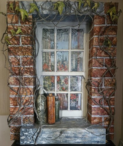 WINDOW TO THE WORLD by Janice Lightowler, 기타 매체 for Sale on Singulart