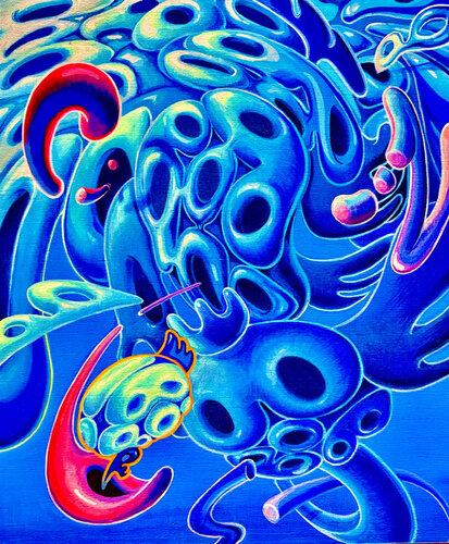 Mr. Bobber de Yumi Asaba, Pintura a la venta en Singulart