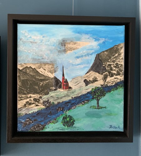 3 Generationen Bild Radierung/Acryl  Heiligenblut by Susanne Fritsch, Painting for Sale on Singulart