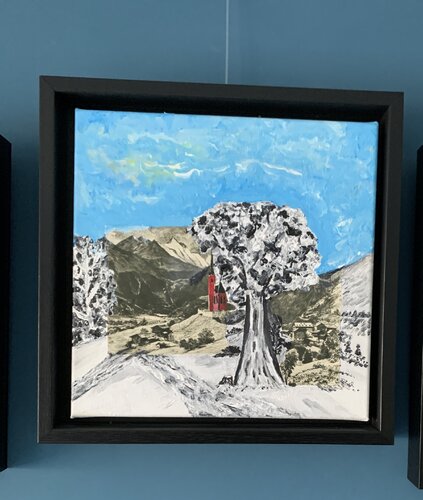 3 Generationen Bild Radierung/Acryl Heiligenblut by Susanne Fritsch, Painting for Sale on Singulart