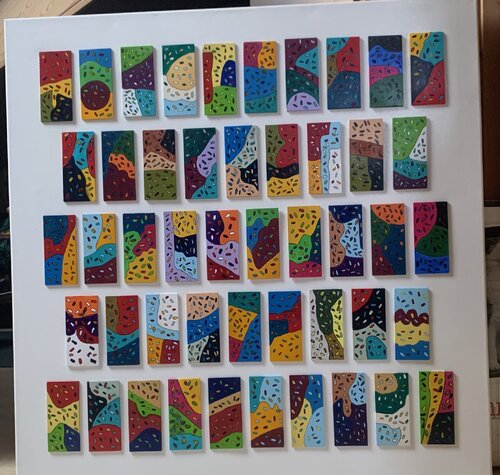 Symmetrie I van Susanne Fritsch, Schilderij te koop op Singulart