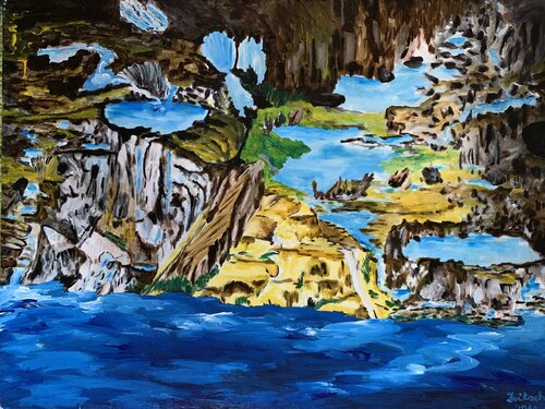 Neuseeland 2 von Susanne Fritsch, Malerei kaufen auf Singulart