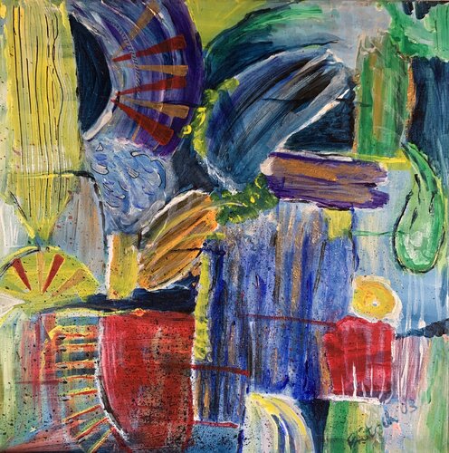 Symmetrie III van Susanne Fritsch, Schilderij te koop op Singulart