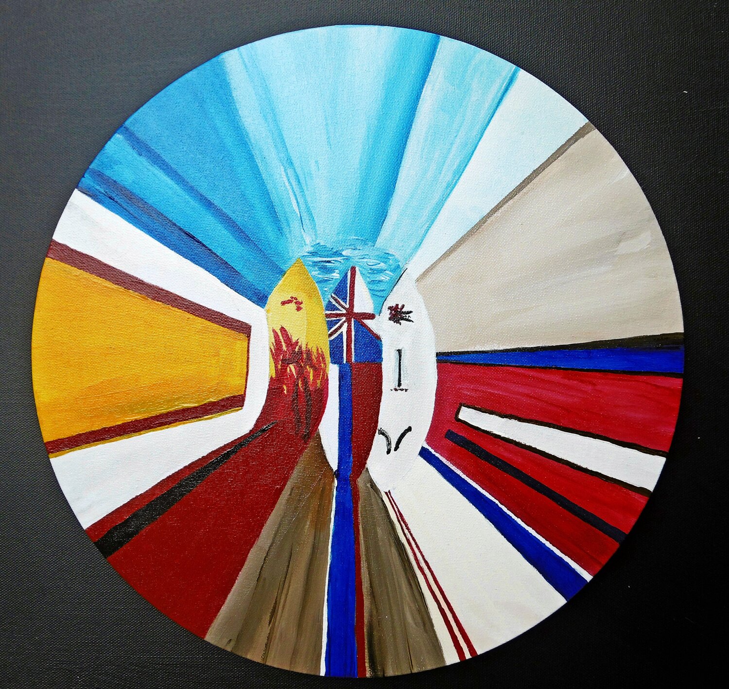 Surfbrett-Strahl Susanne Fritsch