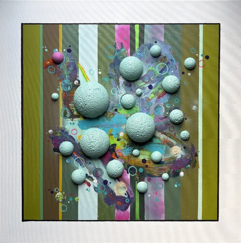 WAKAW - Hubble Bubble von Patrick Konschak, Malerei kaufen auf Singulart