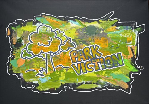 WAKAW - Park Viction van Patrick Konschak, Schilderij te koop op Singulart