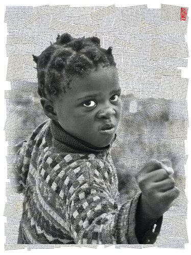 the need to be strong, squatter camp, south africa par Thomas Ruhl, Photographie en vente sur Singulart