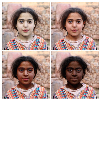 person of colour , marokko , atlas gebirge di Thomas Ruhl, Fotografia in vendita su Singulart