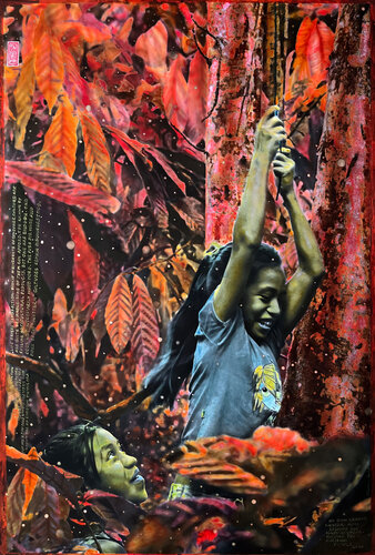 the mentality of enough, apai island, rio napo, ecuador de Thomas Ruhl, Fotografía a la venta en Singulart