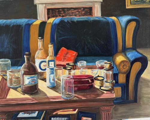 THE MORNING AFTER di Neal Benham, Pittura in vendita su Singulart