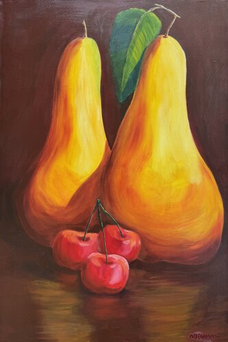 CASINO FRUIT di Neal Benham, Pittura in vendita su Singulart