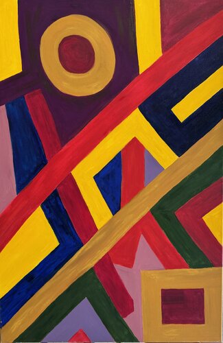 ABSTRACT di Neal Benham, Pittura in vendita su Singulart