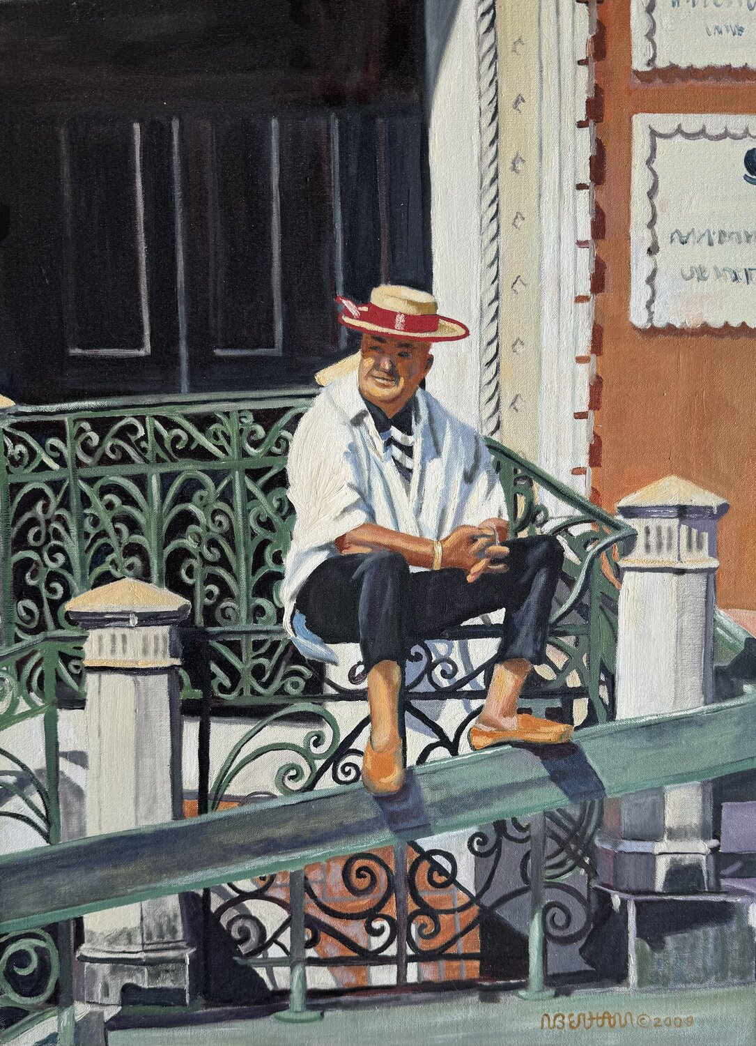 Waiting for a Gondola Neal Benham