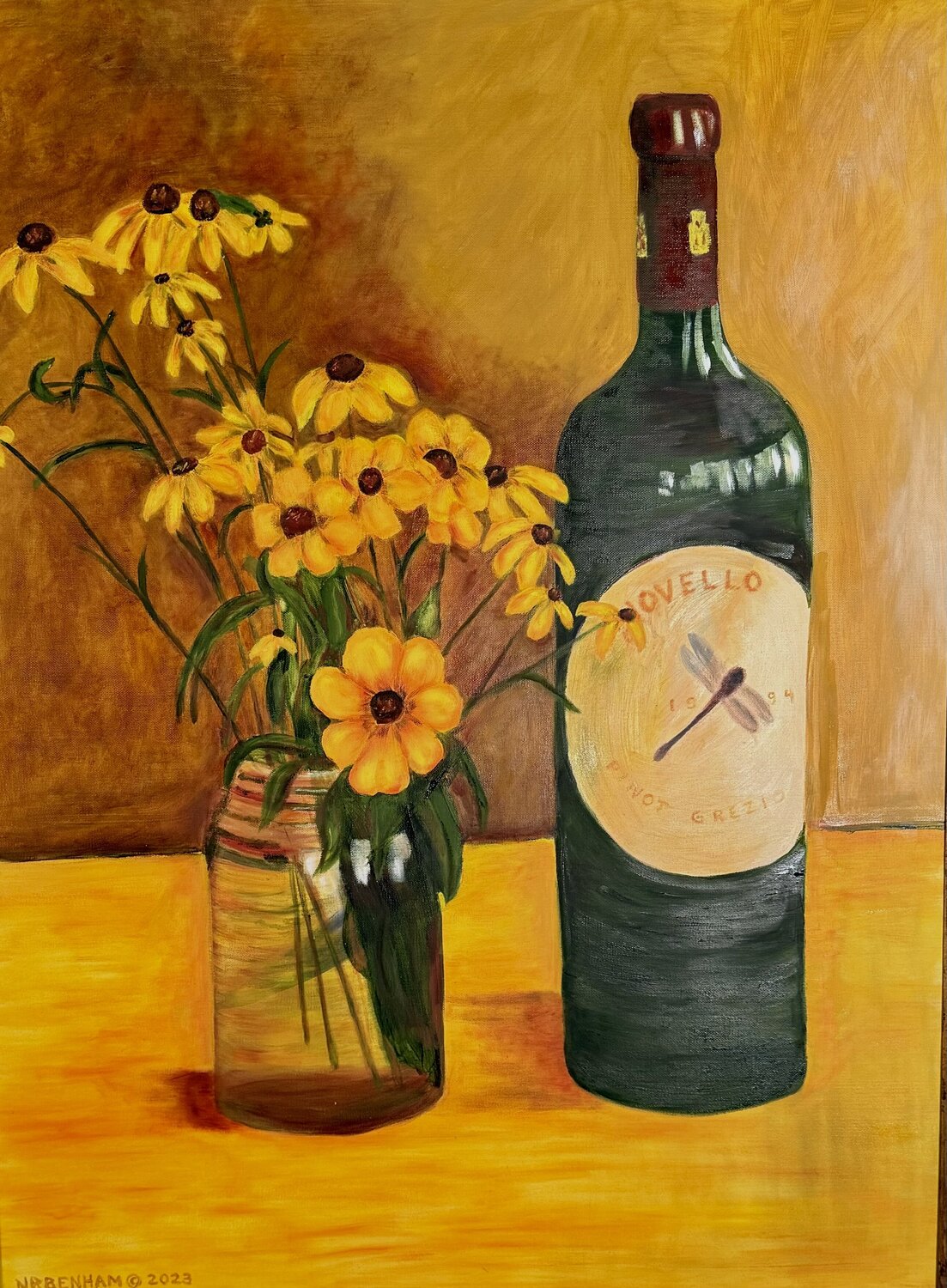 DAISIES AND WINE Neal Benham
