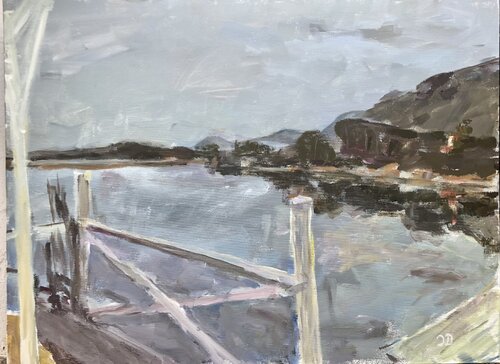 Lago di Paola van Ines Renate Döllert, Schilderij te koop op Singulart