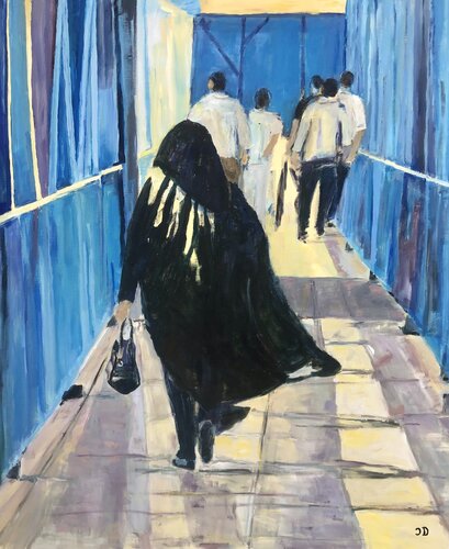 Dove sta andando van Ines Renate Döllert, Schilderij te koop op Singulart