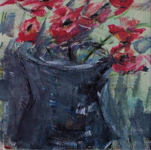 I fiori appassiscono von Ines Renate Döllert, Malerei kaufen auf Singulart