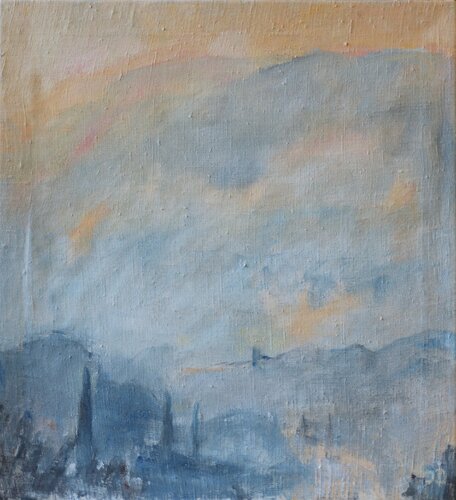 Nebbiosa perugina by Ines Renate Döllert, Painting for Sale on Singulart