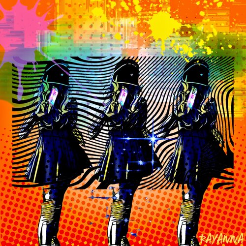 Space Girls par Rayanna Perry, Digital en vente sur Singulart